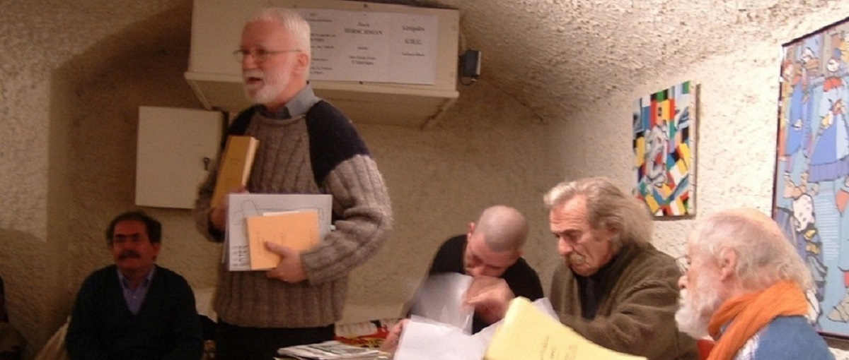 Pierre Vieuguet, Jack Hirschman et Gilles B. Vachon
